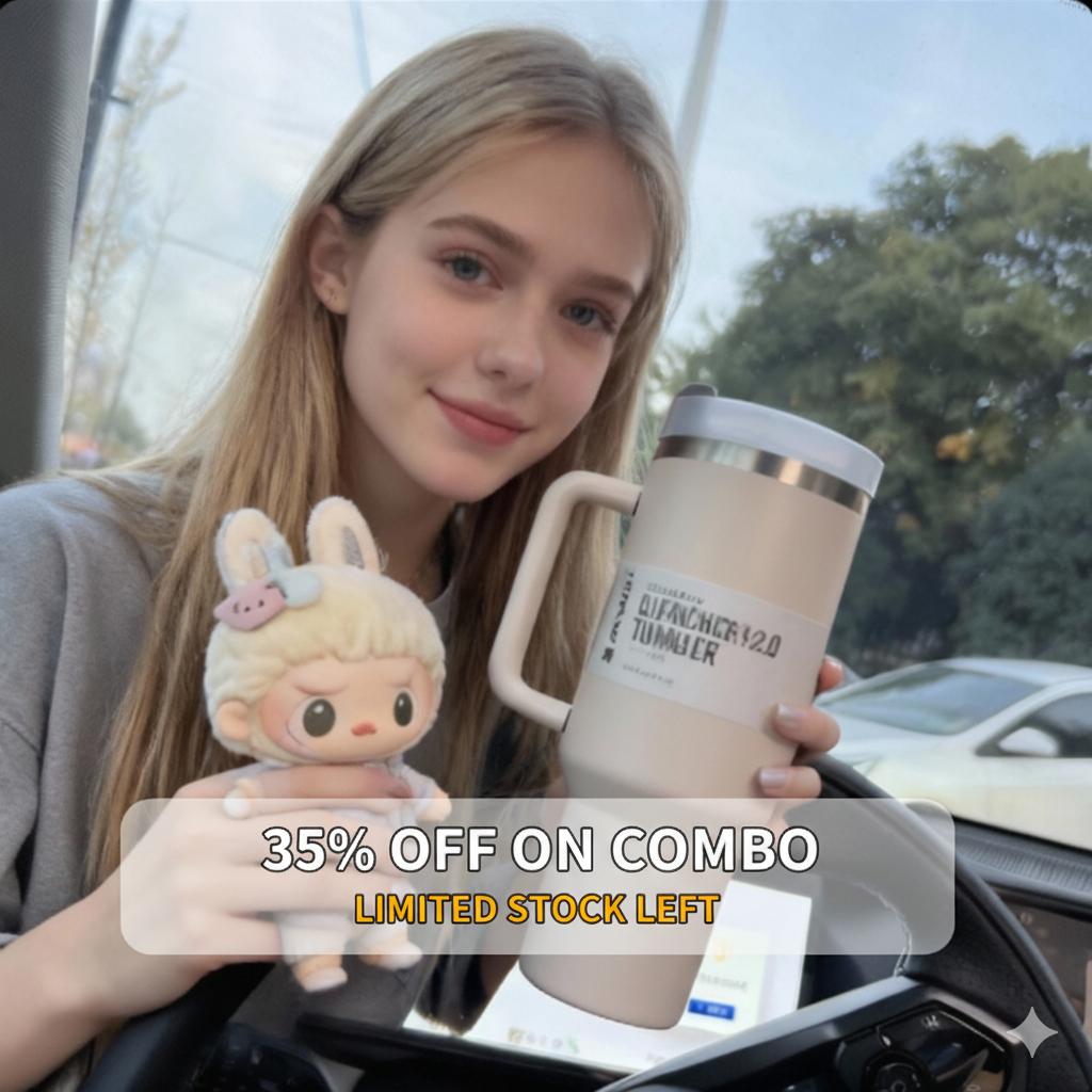 Bundle (Labubu Doll & Stainley Tumbler)