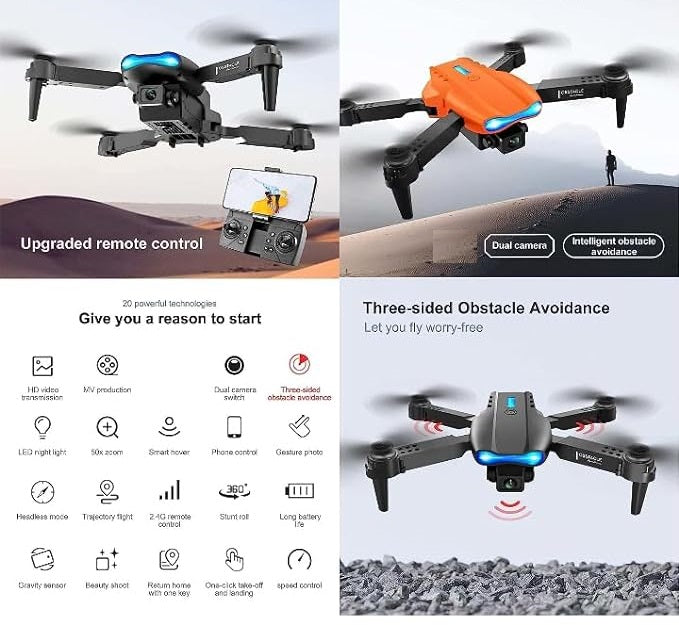 E99 Drone Camera – Easy Control &amp; Aerial Fun&nbsp;🚁✨